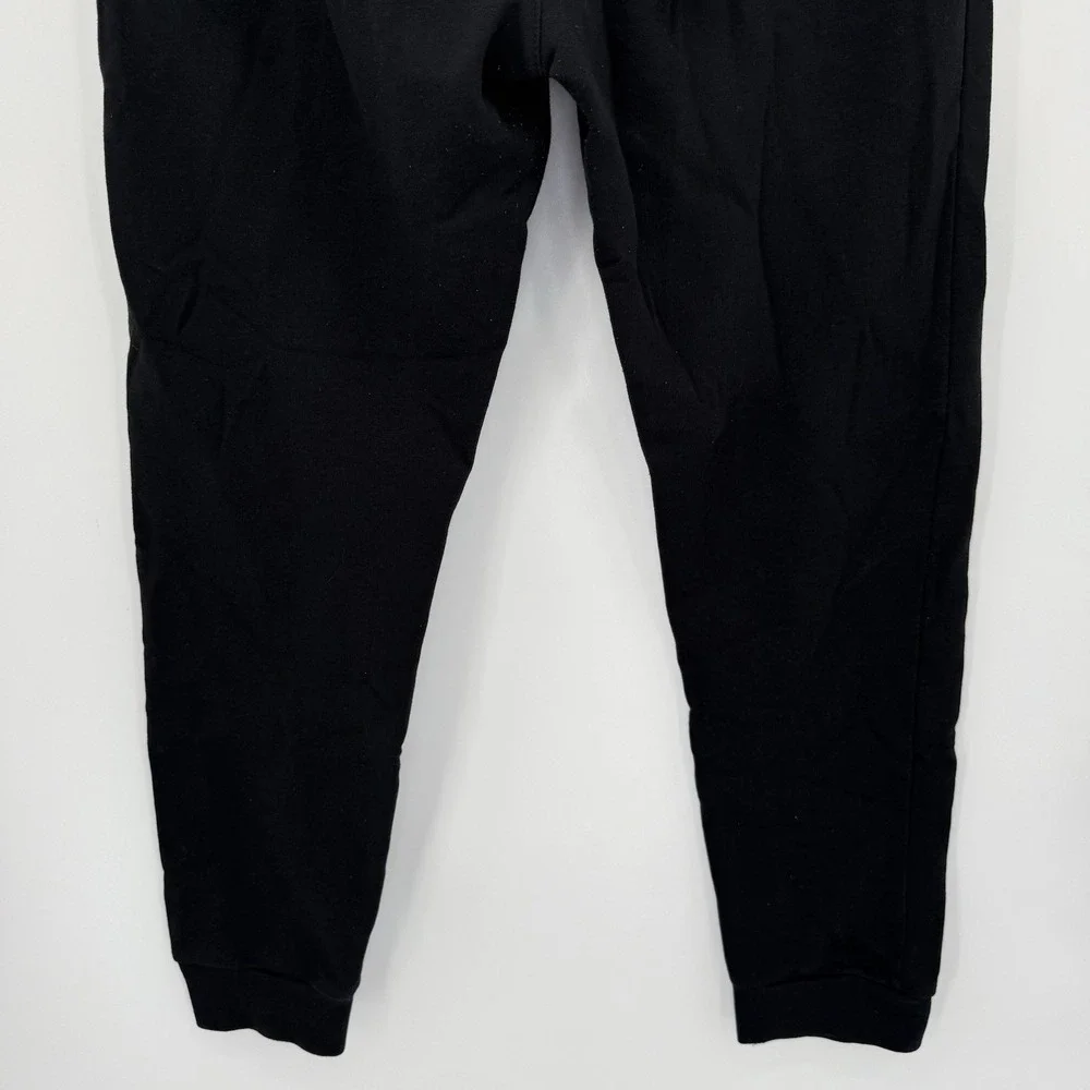 Obama Land Joggers Mens Small Black Graphic Skull Patch Fleece Sweatpants